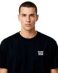 ce n'est pas un cliché t-shirt -black