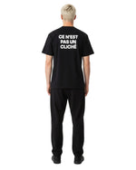 ce n'est pas un cliché t-shirt -black