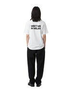 meet me in milan t-shirt - white