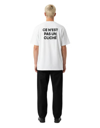 ce n'est pas un cliché t-shirt - white