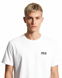 meet me in milan t-shirt - white
