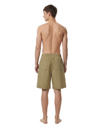 thirdofthefifth oatmeal pleated shorts