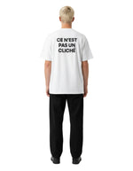 ce n'est pas un cliché t-shirt - white