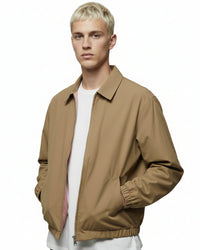 thirdofthefifth Oatmeal Zip Jacket