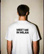 meet me in milan t-shirt - white